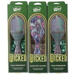 Wet Brush Wicked Collection Detangler Brush Glow With Glinda True Friendship